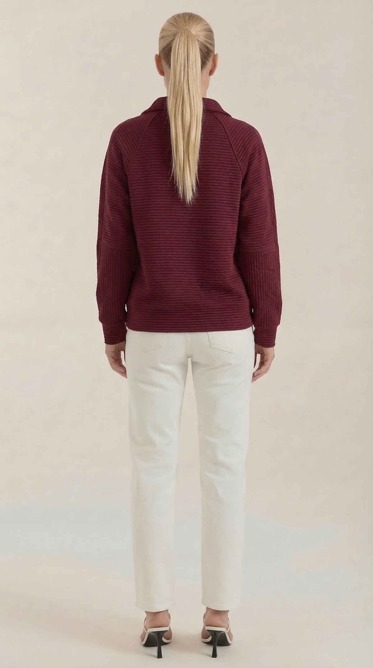 Melinda Polo Half-Zip Pullover