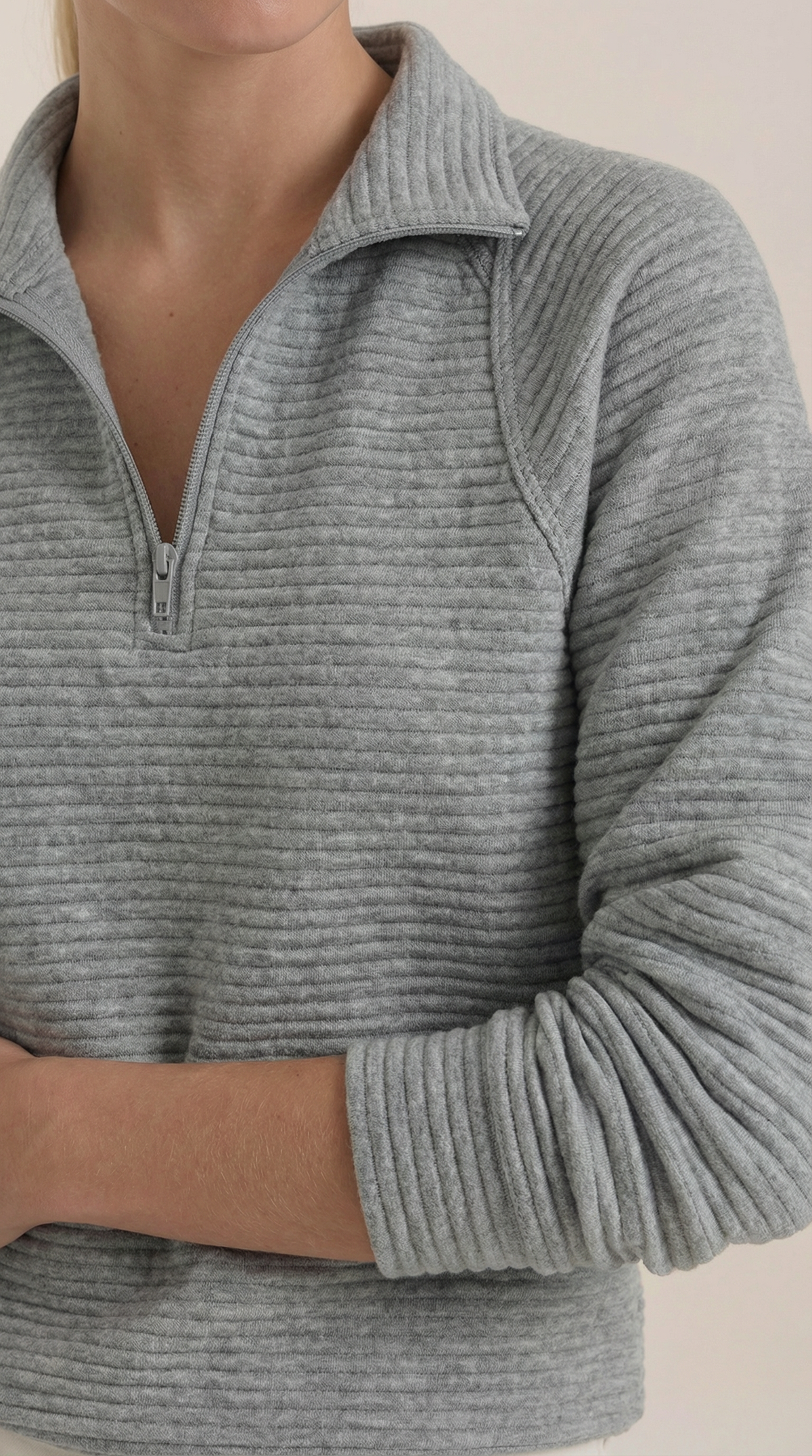 Melinda Polo Half-Zip Pullover