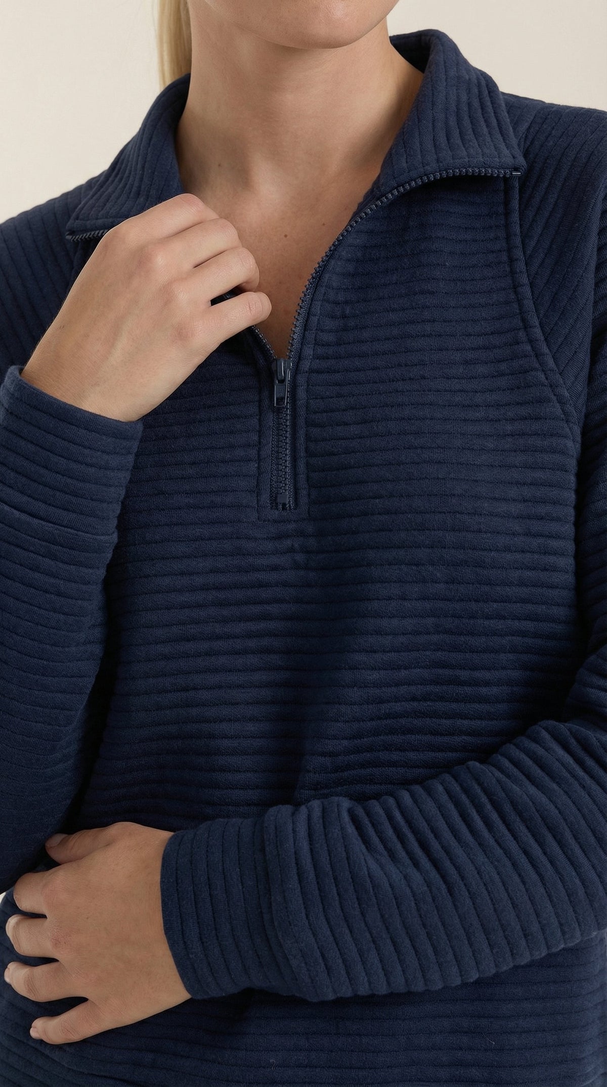Melinda Polo Half-Zip Pullover