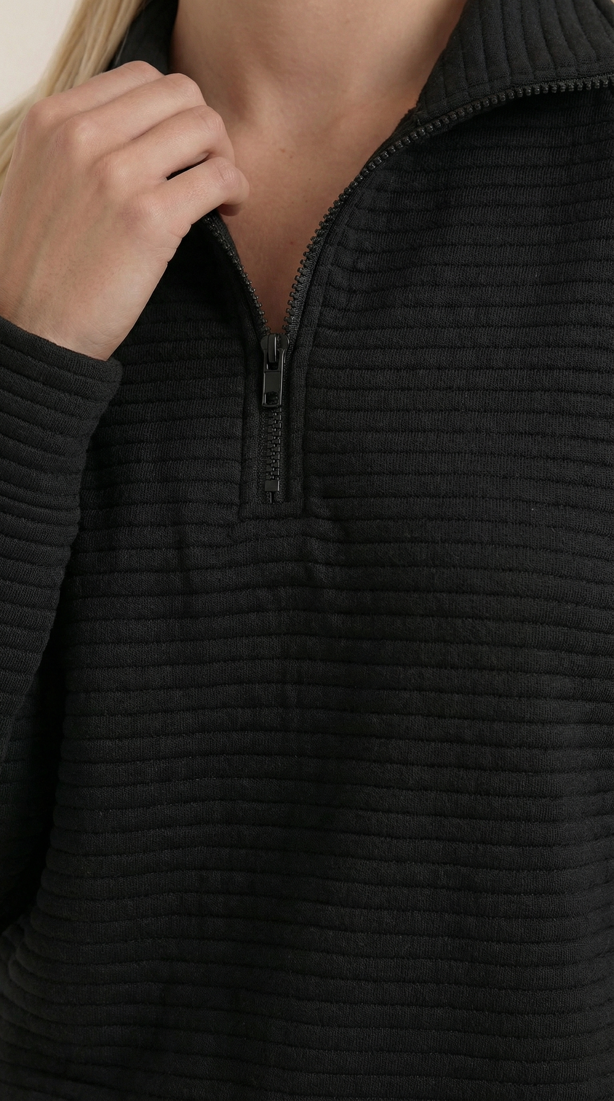 Melinda Polo Half-Zip Pullover