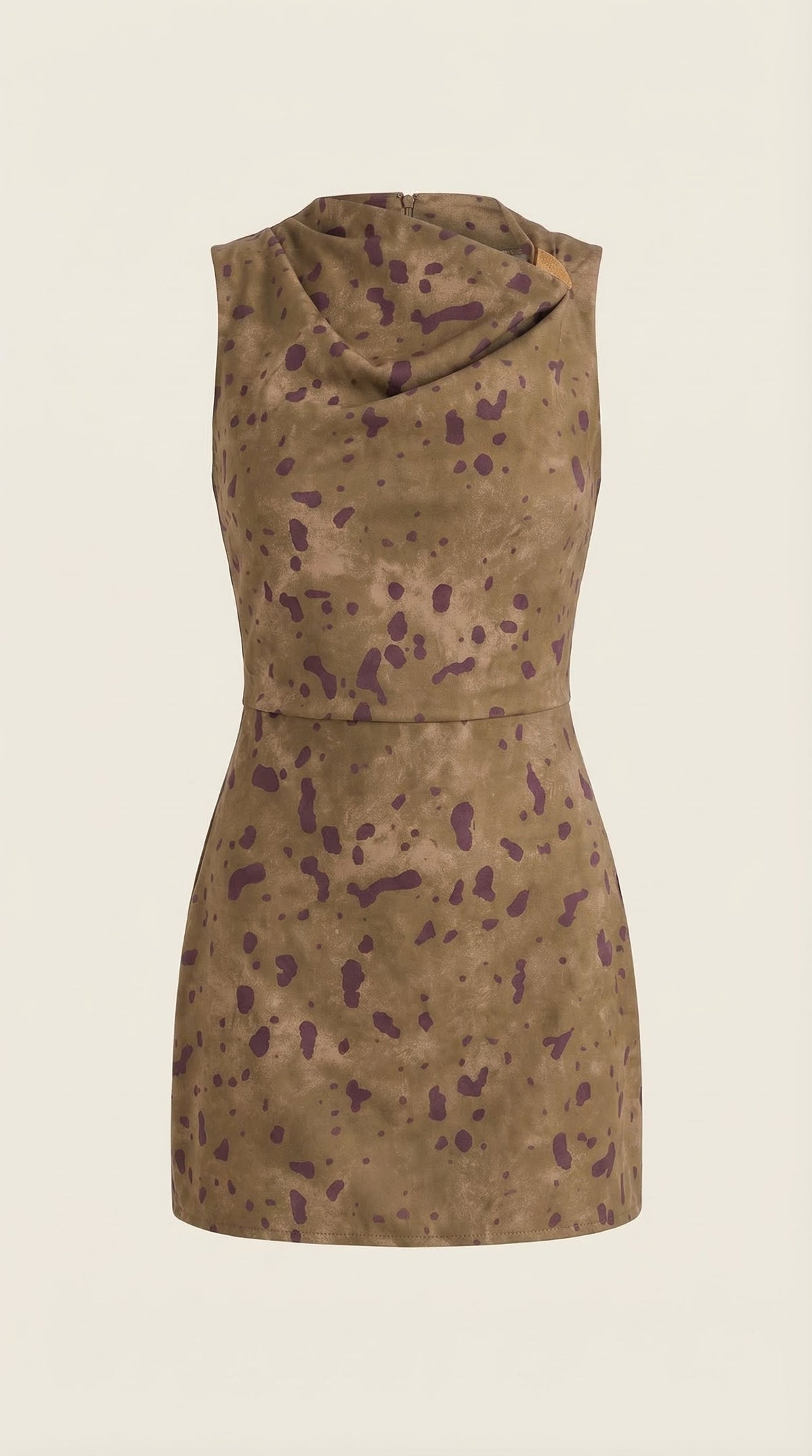 Rosalie Cowl Neck Mini Dress
