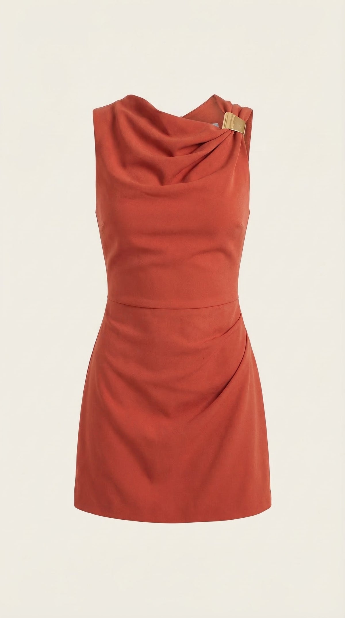 Rosalie Cowl Neck Mini Dress