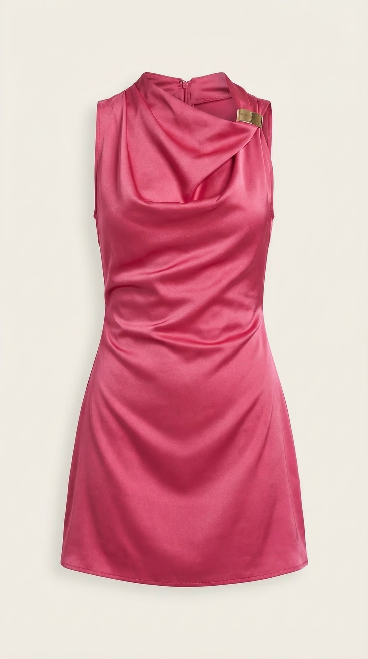 Rosalie Cowl Neck Mini Dress