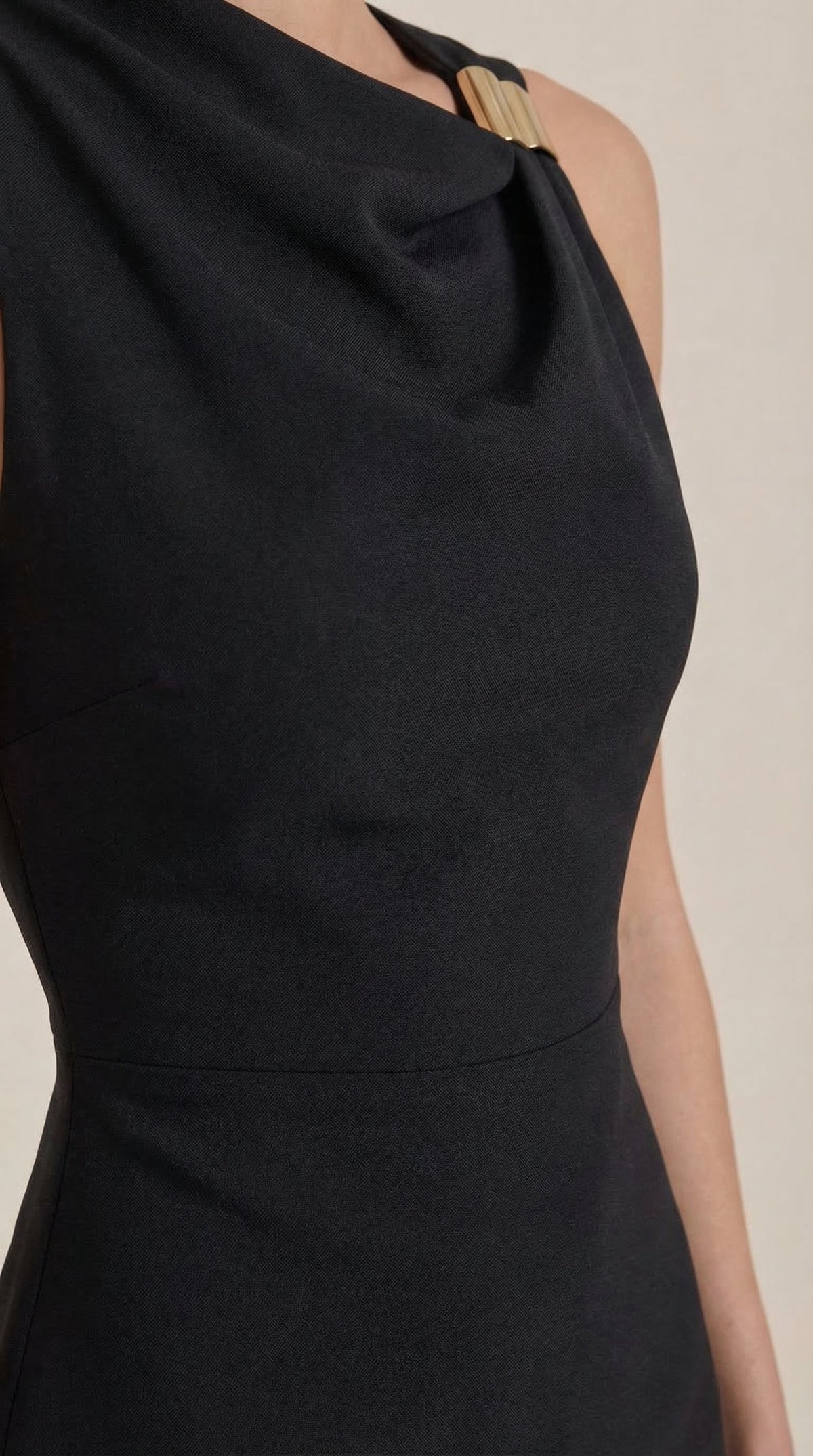 Rosalie Cowl Neck Mini Dress