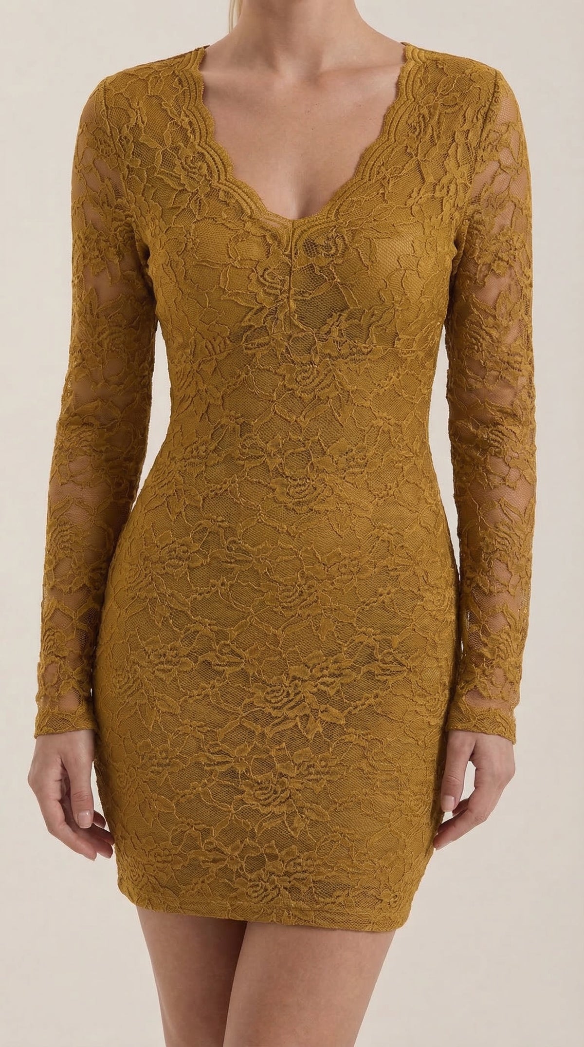 Sadie Lace Bodycon Mini Dress